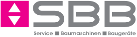 sbb baumaschinen logo